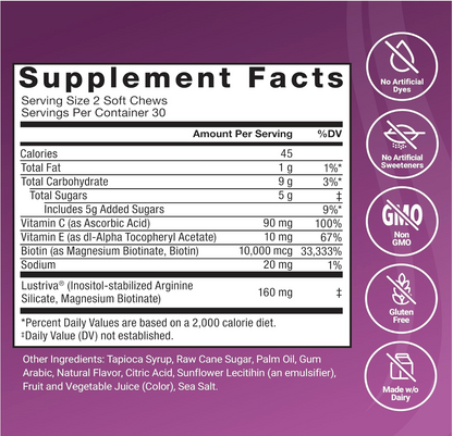 Hair Growth Accelerator Chews